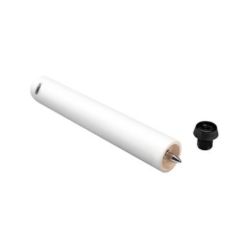 Predator 8" White Matte QR2 Pool Cue Extension with Bumper