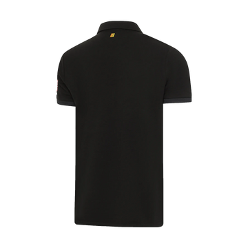 Predator Black Polo with Yellow Embroidered Logo