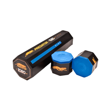 Predator 1080 Performance Billiard Chalk - Blue - 5 pc Tube
