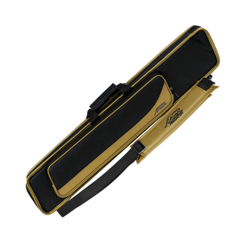 Predator Roadline Soft Pool Cue Case - Black/Gold - 4 Butts x 8 Shafts