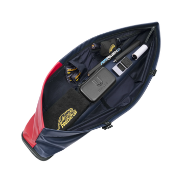 Predator Urbain Soft Pool Cue Case - Blue/Red - 2 Butts x 4 Shafts