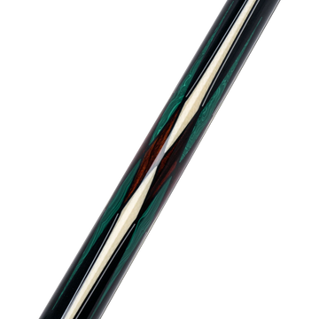 Predator CRM Virtuoso Black/Cocobolo and Green Carom Cue