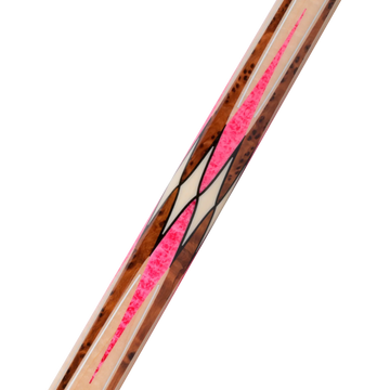 Predator CRM Virtuoso Natural Curly Maple/Pink Stone 3-Cushion Carom Cue