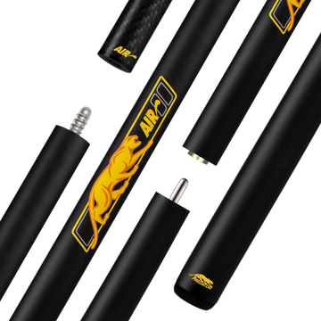 Predator Air II Black Jump Cue - No Wrap