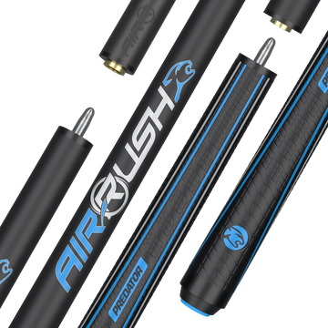Predator Air Rush® Black Jump Cue - Sport Wrap
