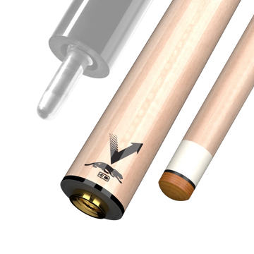Predator Vantage 3C 3-Cushion Carom Shaft for Uni-Loc Quick-Release Joint